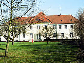 Gebäude des Volksmusikarchiv Oberbayern in Bruckmühl