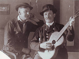 Franz Stern und Franz Lingl 1931